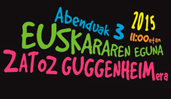 Día Internacional del Euskera 2015 en los colegios de Bilbao