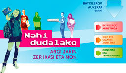 “Nahi dudalako!” Campaña informativa para fomentar los estudios en euskera en bachillerato y formación profesional