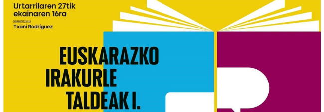 Euskarazko irakurle taldea 2022 en la Biblioteca Foral